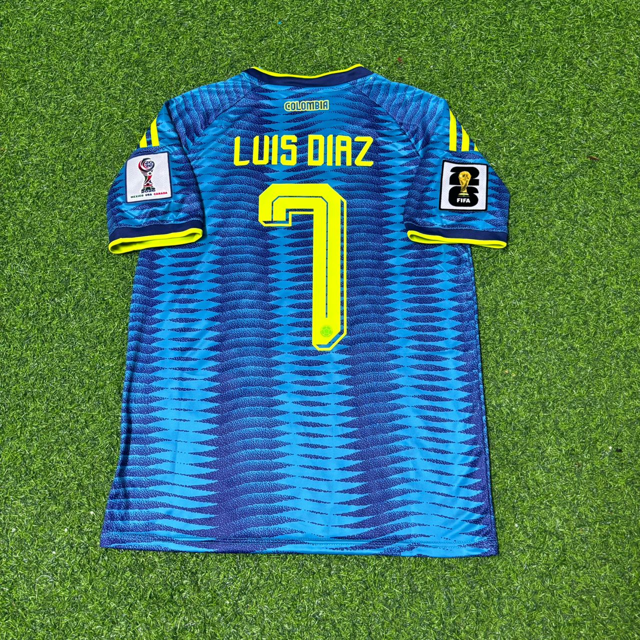 Colombia World Cup 2026 Luis Diaz Away Football Jersey