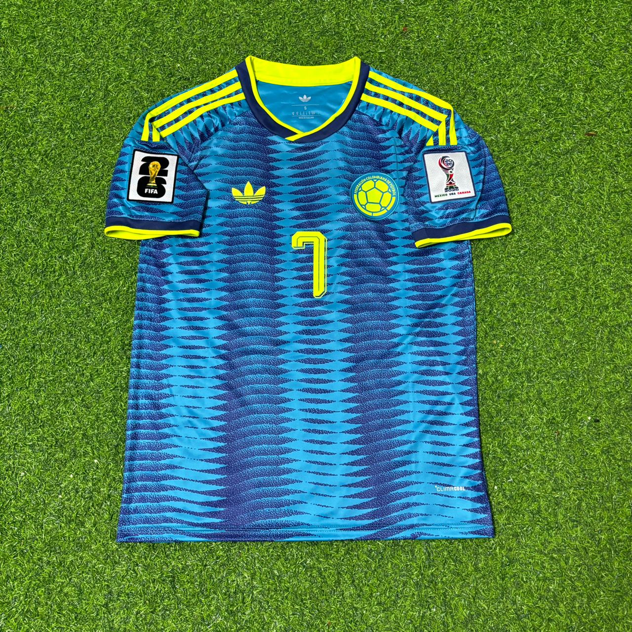 Colombia World Cup 2026 Luis Diaz Away Football Jersey