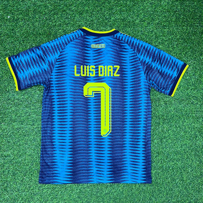 Colombia World Cup 2026 Luis Diaz Away Football Jersey