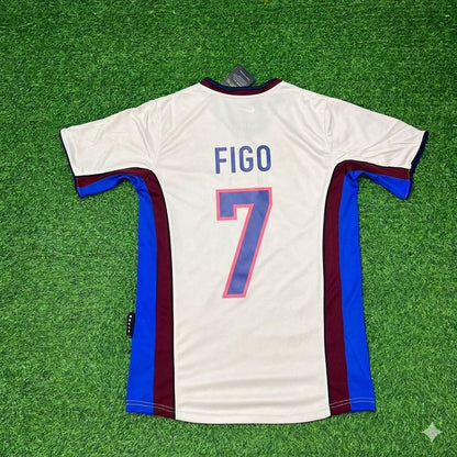 Luis Figo Barcelona 98/99 Retro Football Jersey