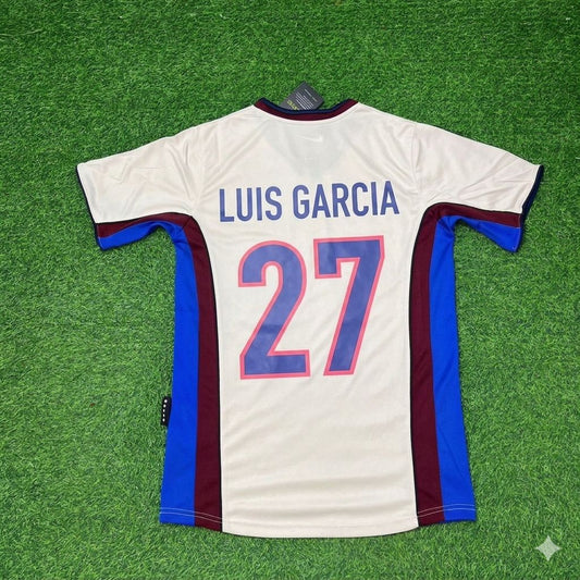 Luis Garcia Barcelona 98/99 Retro Football Jersey