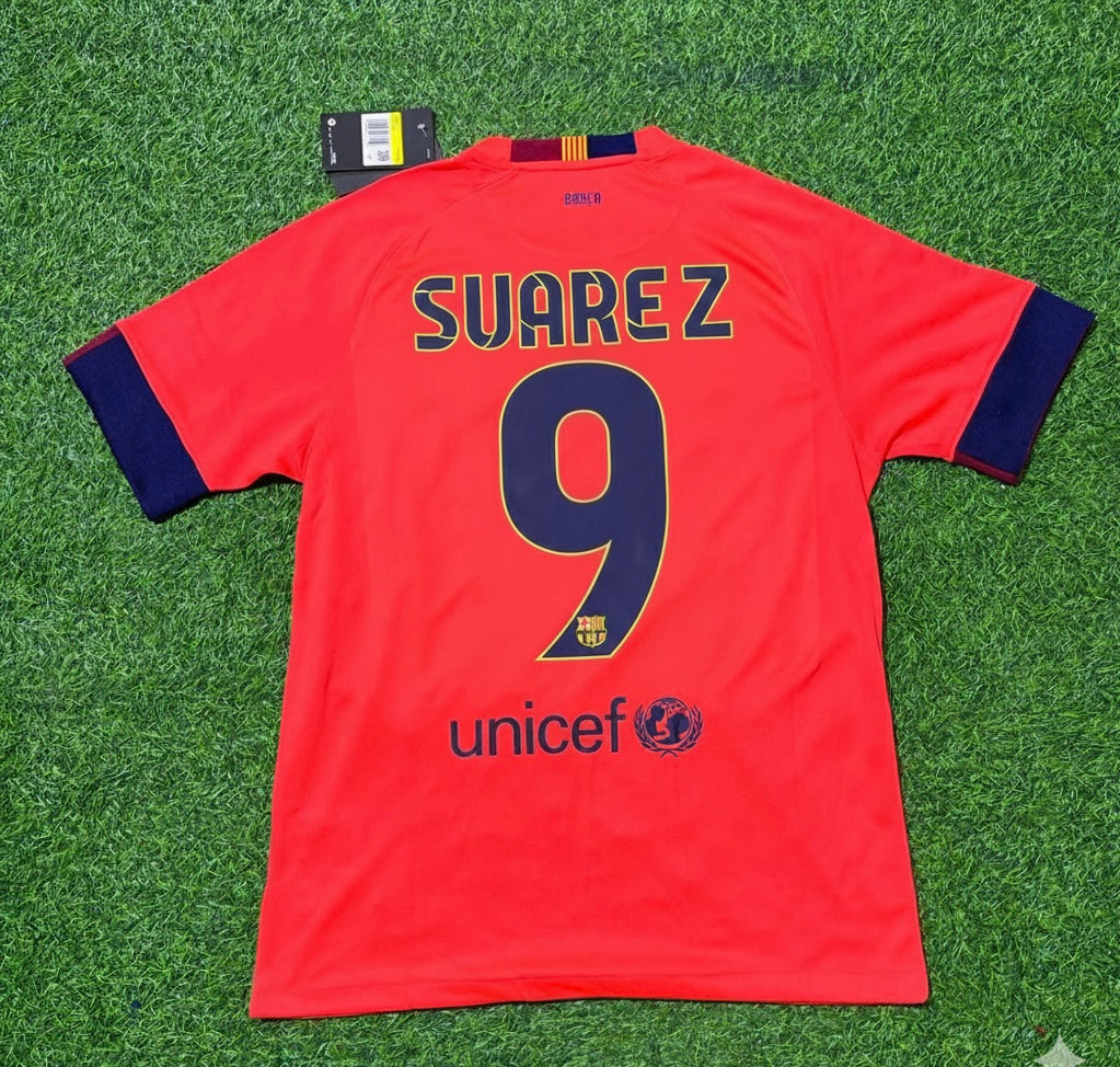 Luis Suárez 9-Barcelona 2014 Kit Season Retro Football Jersey