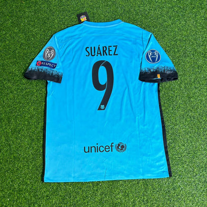 Barcelona Luis Suárez 2015/2016 Retro Football Jersey