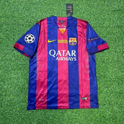 Barcelona Luis Suarez 2015 Final Berlin Champions League Jersey Trikot