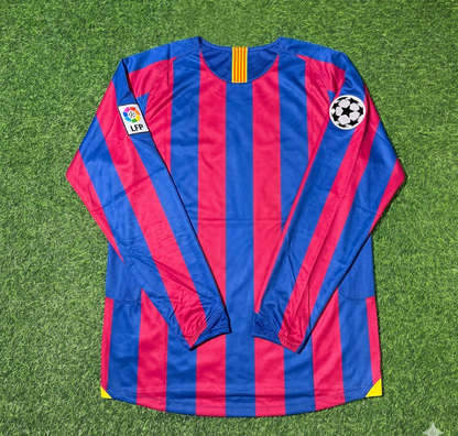 Barcelona 2006 Final Retro Football Jersey Kit