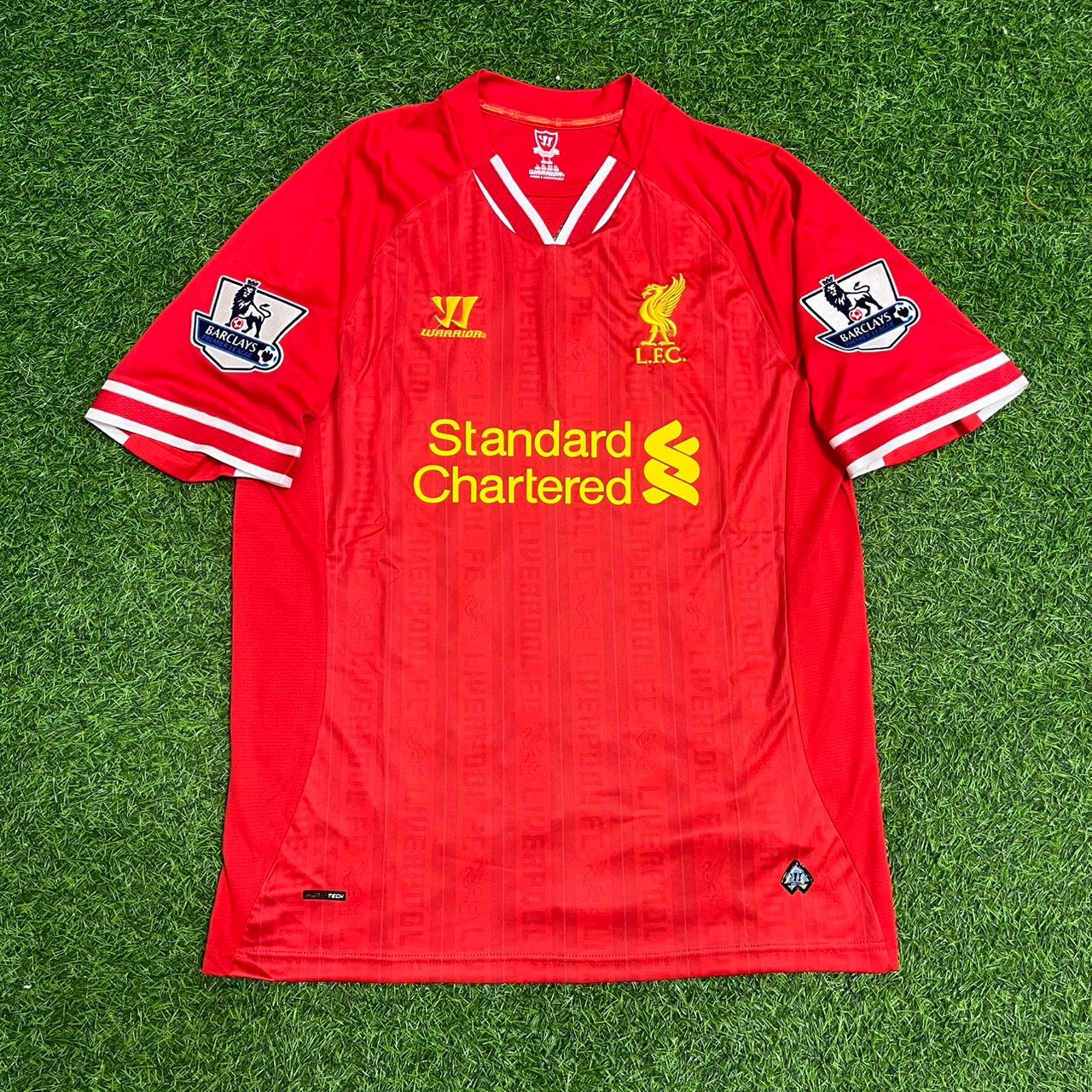 Daniel Agger Liverpool 2013 2014 Season Red Retro Football Jersey