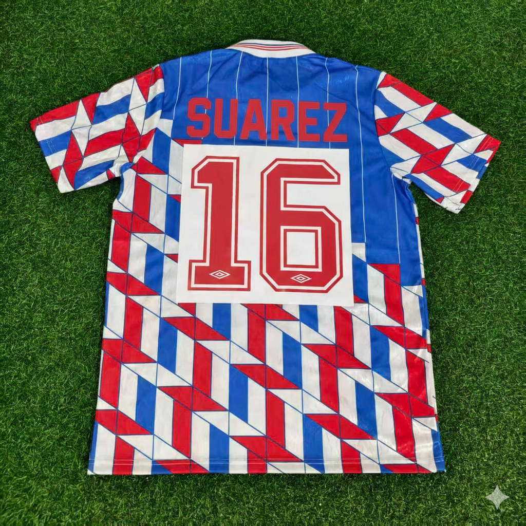 Luis Suarez Ajax Retro Legend Football Jersey Collection