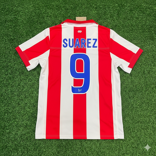 Luis Suarez Atletico de Madrid Retro Soccer Football Jersey Kit Shirt