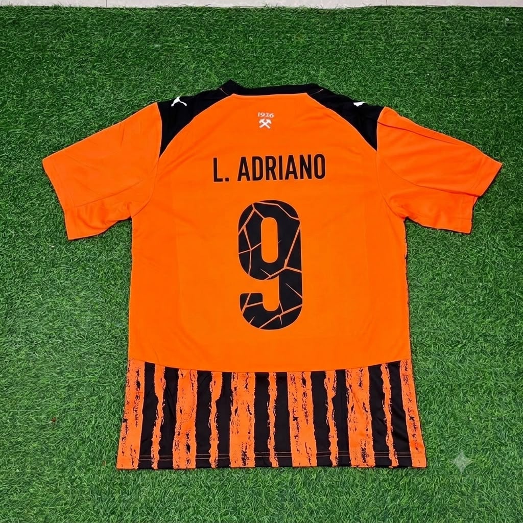 Luiz Adriano Shakhtar Donetsk Retro Football Jersey Kit