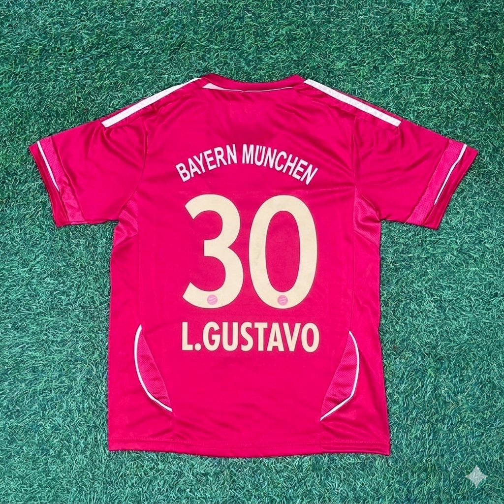 Luiz Gustavo #30 Bayern Munich 2011-2013 Football Jersey Kit