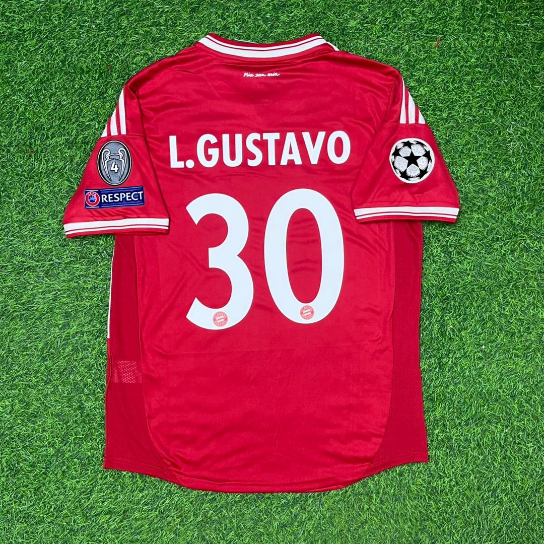 Luiz Gustavo Bayern Munich 2013 Champions League Final Football Jersey Kit