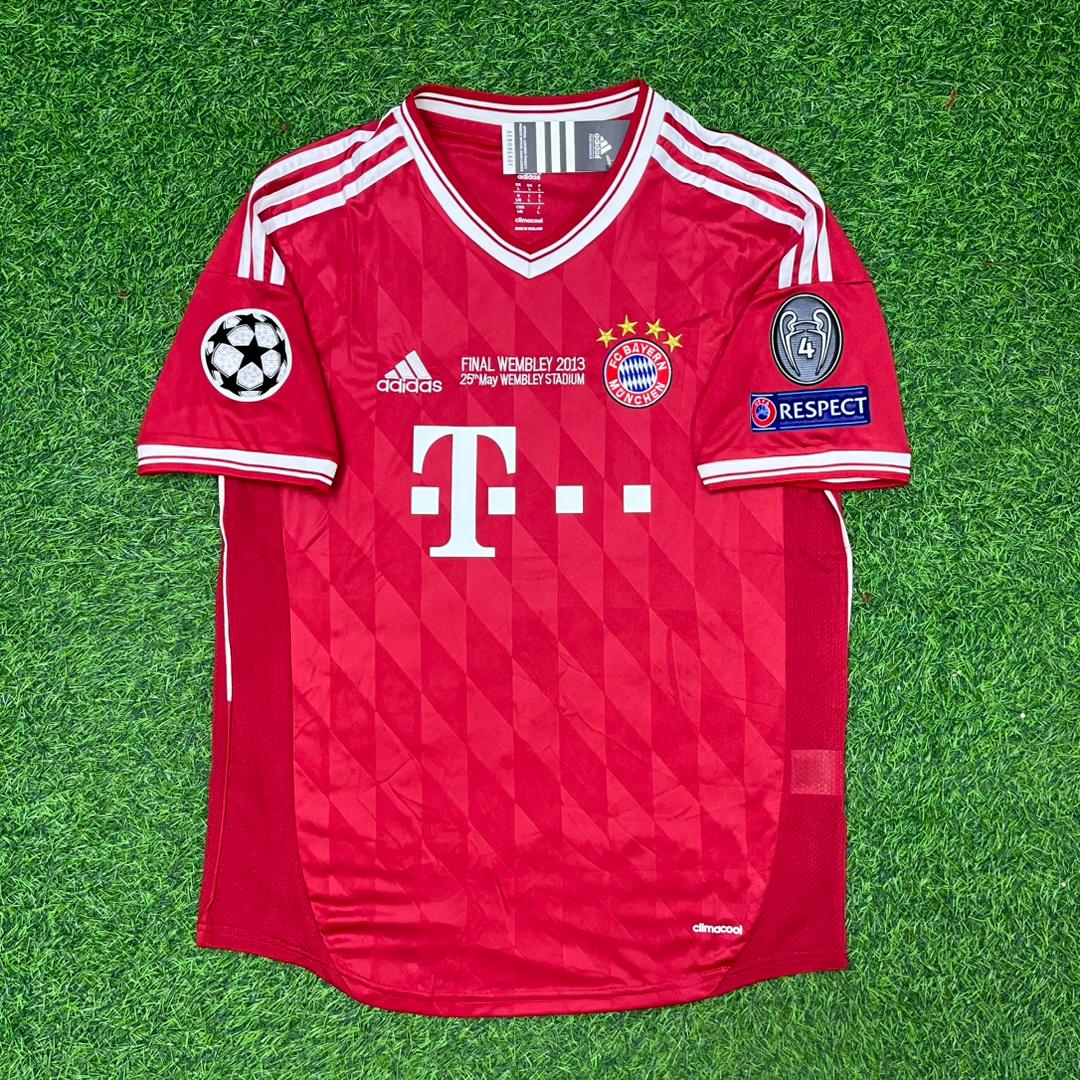 Luiz Gustavo Bayern Munich 2013 Champions League Final Football Jersey Kit