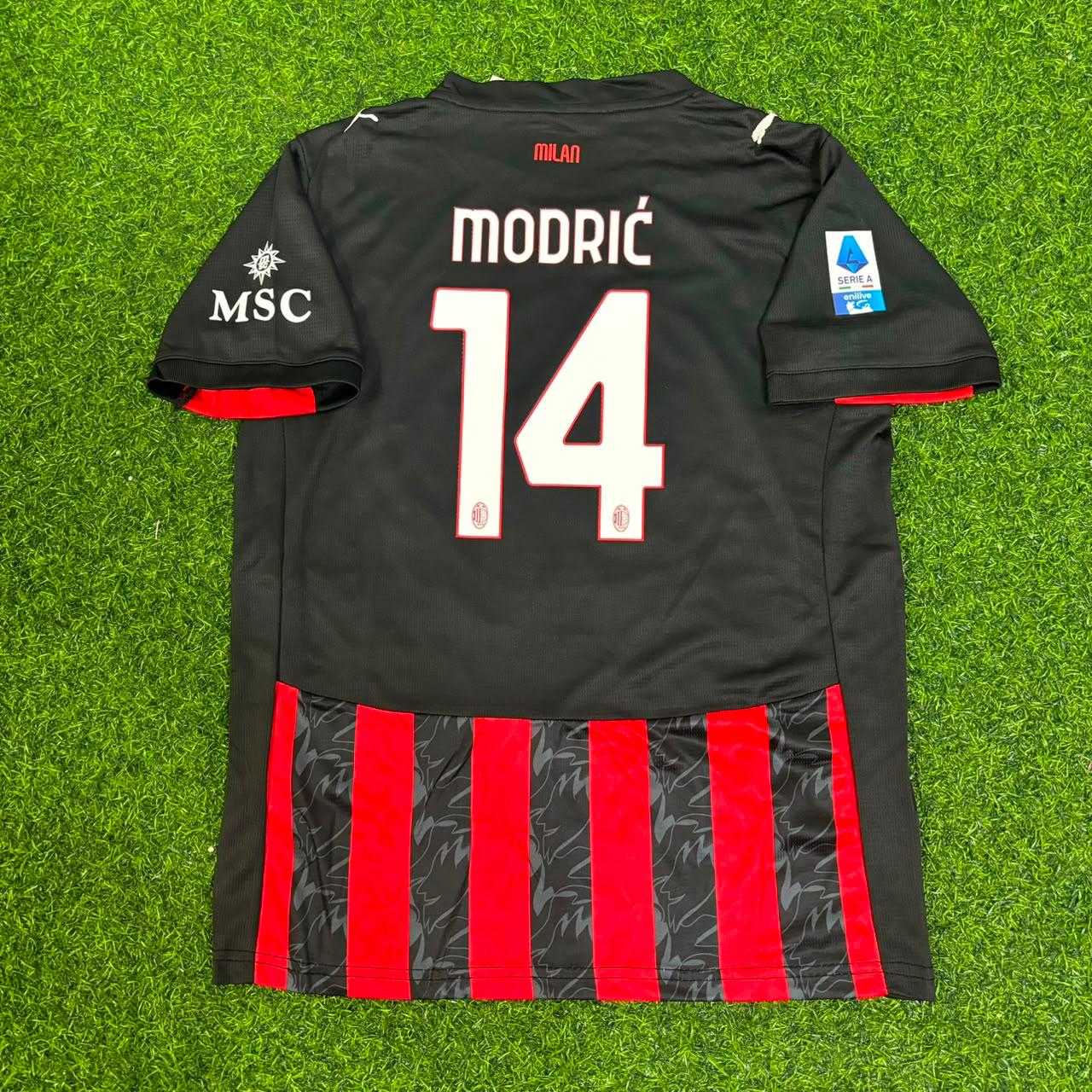 Luka Modric Milan Football Jersey Home