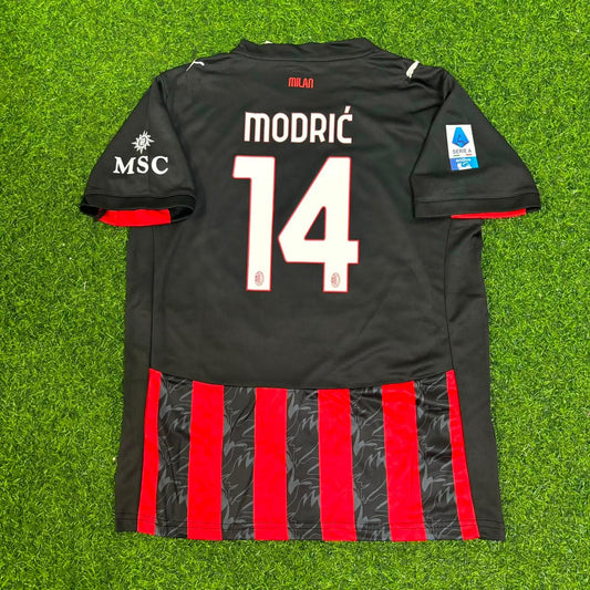Luka Modric Milan Football Jersey Home