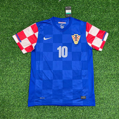 Luka Modric Croatia 2010-2012 Home Retro Football Jersey Collection