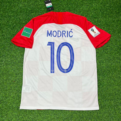 Croatia World Cup 2018 Luka Modrić Final Football Jersey