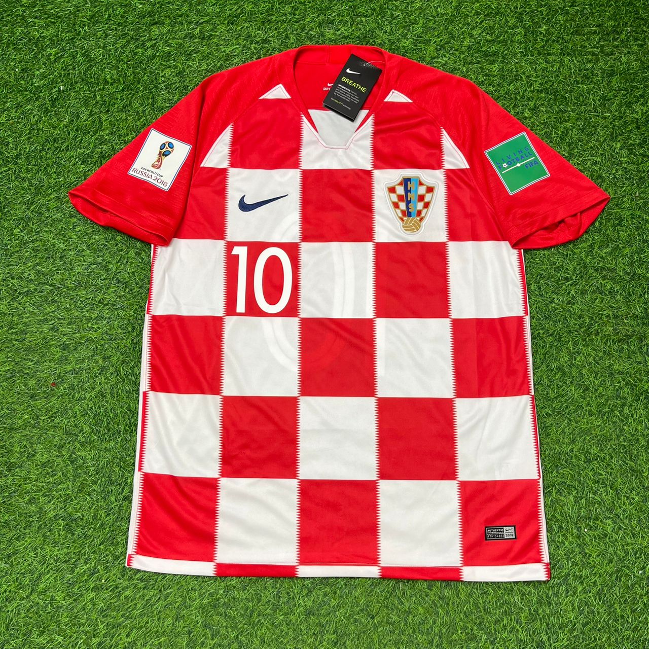 Croatia World Cup 2018 Luka Modrić Final Football Jersey