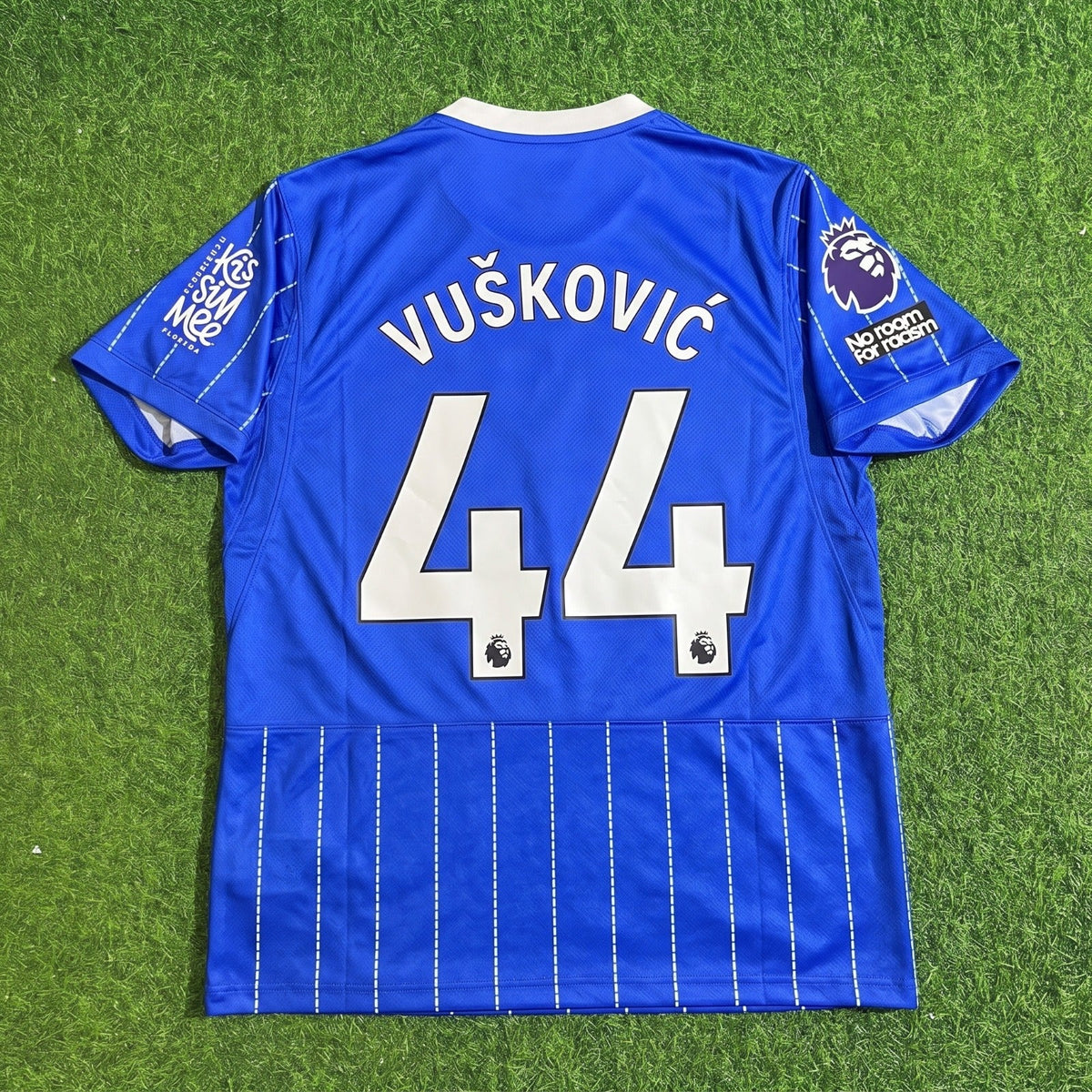 Brighton 2026-2027 Luka Vušković #44 Home Blue Football Jersey