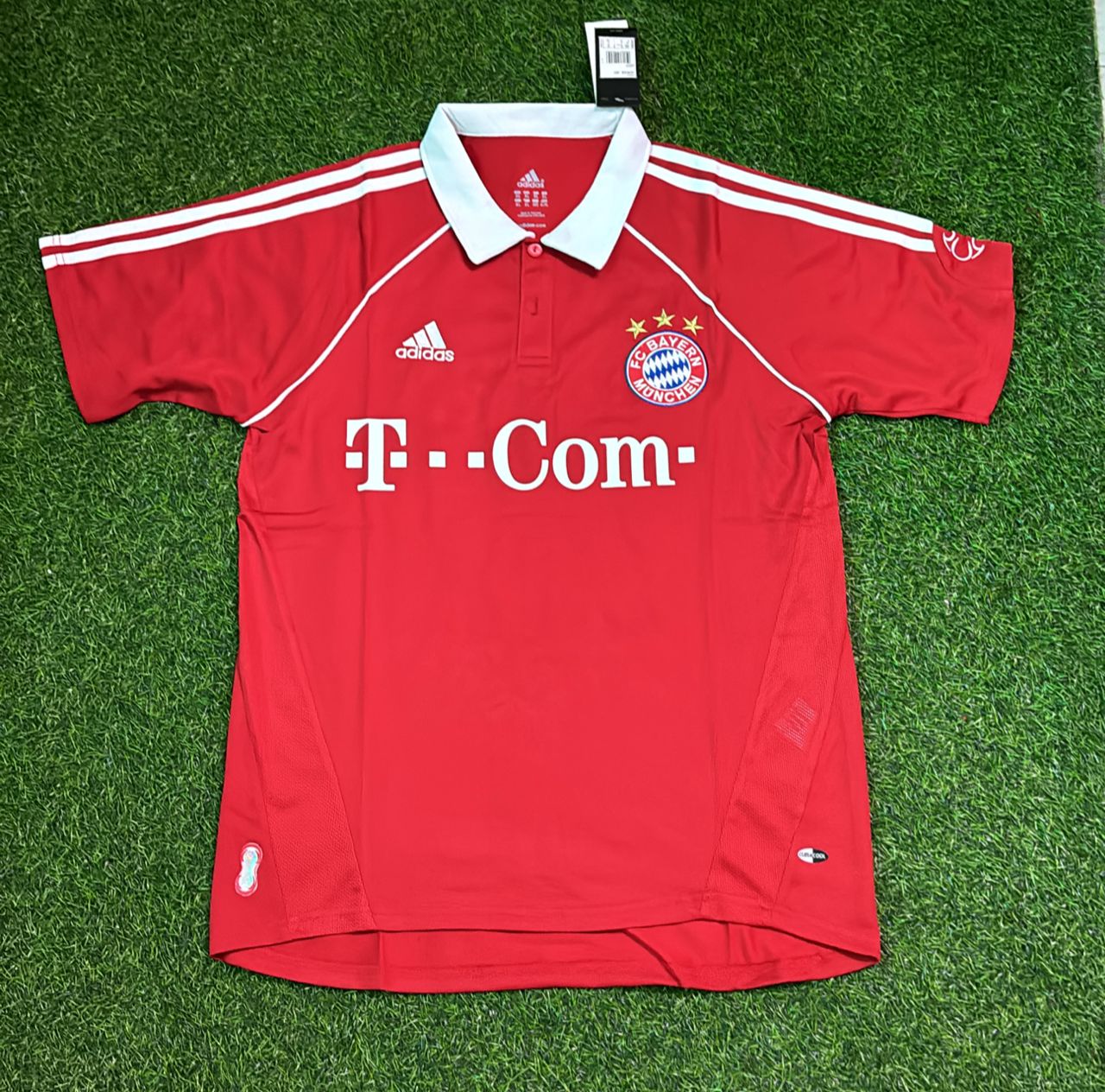 Lukas Podolski Bayern Munich 2006/07 Red Retro Football Jersey Collection