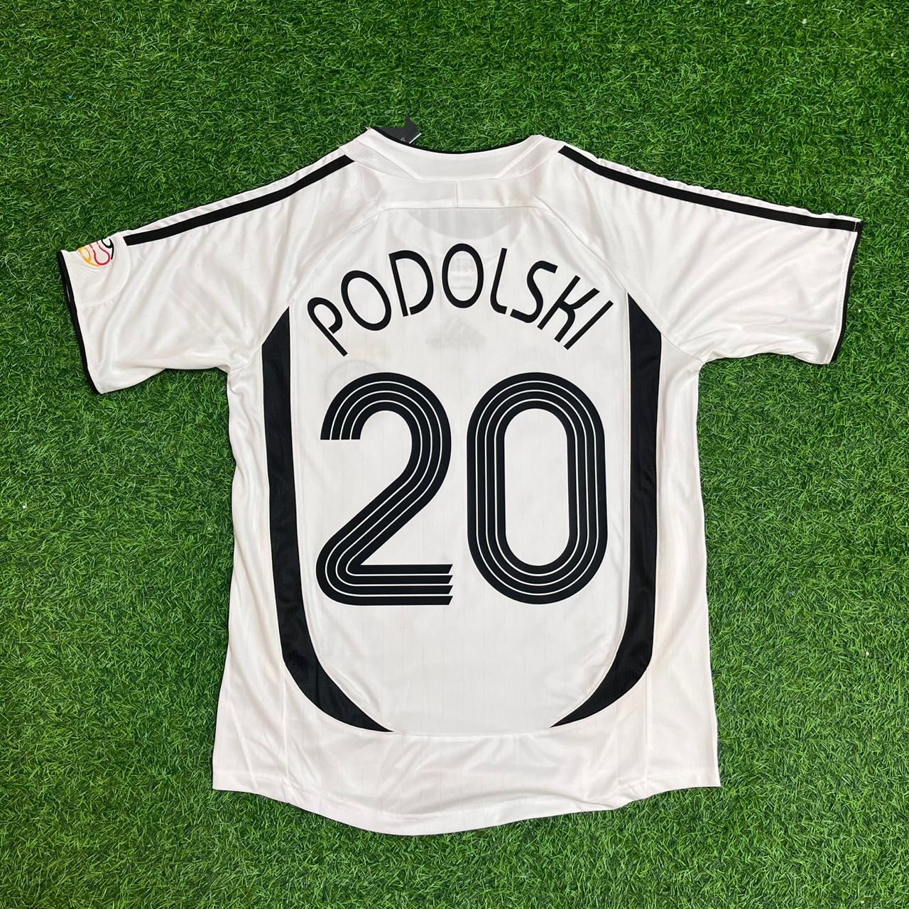 Germany World Cup 2006 Lukas Podolski Retro Football Jersey Kit