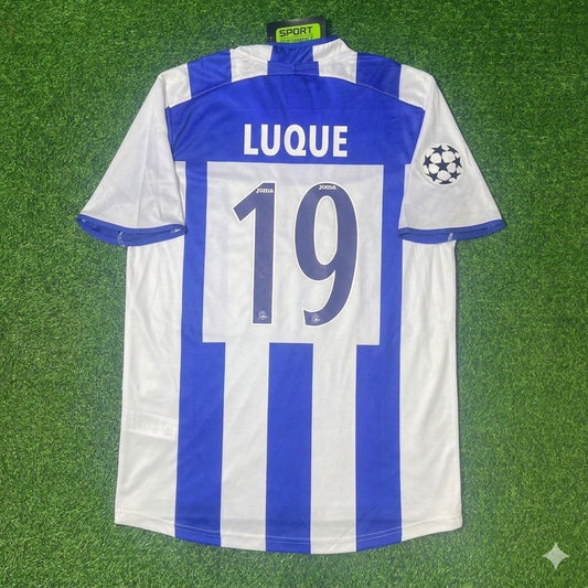 Albert Luque Deportivo La Coruna 2003 2004 Retro Football Jersey