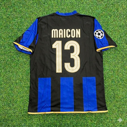 Maicon #13 Inter Milan 2008/09 Retro Football Jersey Kit
