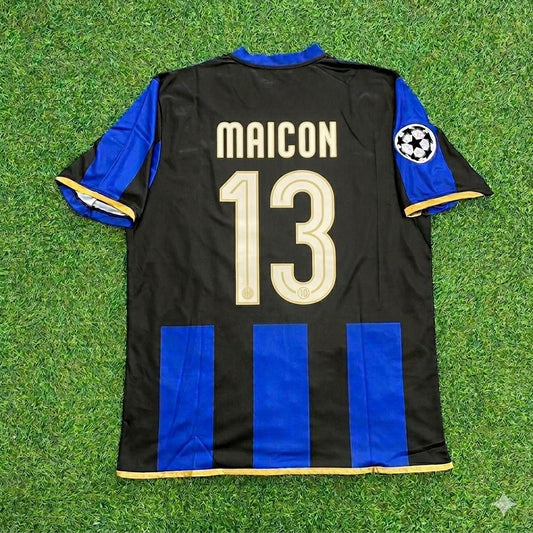 Maicon #13 Inter Milan 2008/09 Retro Football Jersey Kit