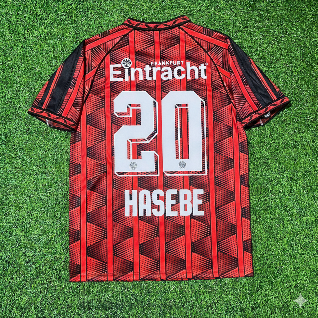 Makoto Hasebe 20- Eintracht Frankfurt Retro Fußballtrikot Jersey