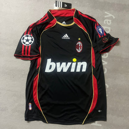 Paolo Maldini 3 AC Milan 2006 2007 Retro Football Jersey Kit