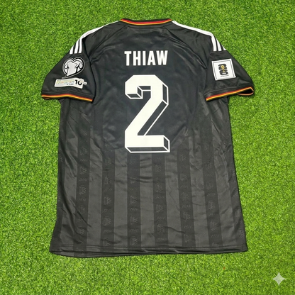 Germany 2026 Malick Thiaw #2 Black Style Soccer Kit Football Jersey