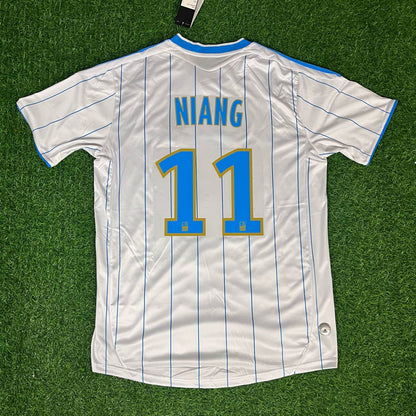 Mamadou Niang 11 - Olympique Marseille 2009/2010 Retro Football Jersey Kit