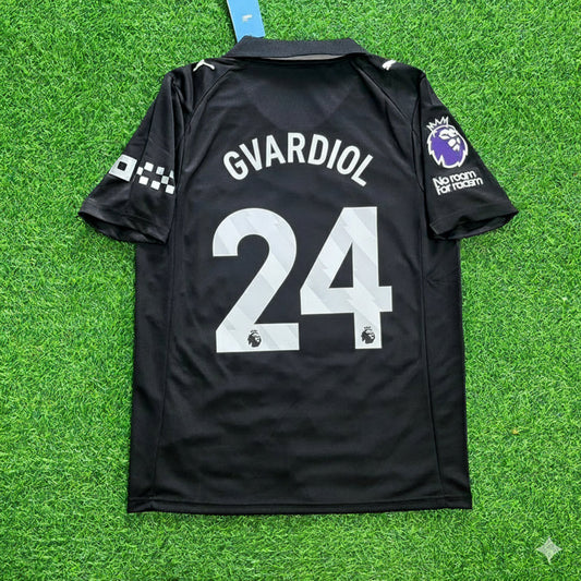 Josko Gvardiol Manchester City Black 2026 Football Jersey