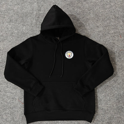 Manchester City - Hoodie Winter Fleece- Football Kapuzenpullover Paradise Edition