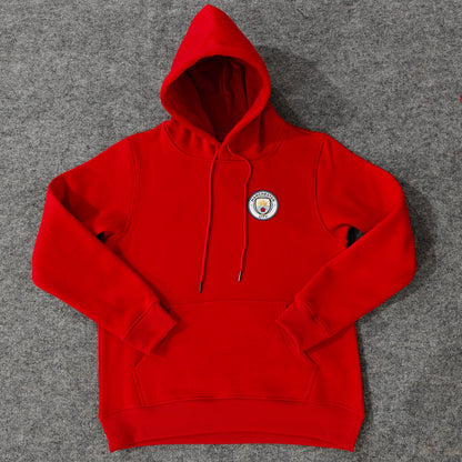 Manchester City - Hoodie Winter Fleece- Football Kapuzenpullover Paradise Edition