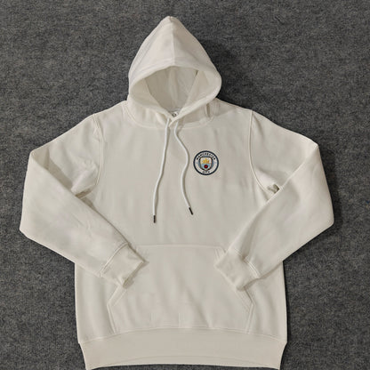 Manchester City - Hoodie Winter Fleece- Football Kapuzenpullover Paradise Edition