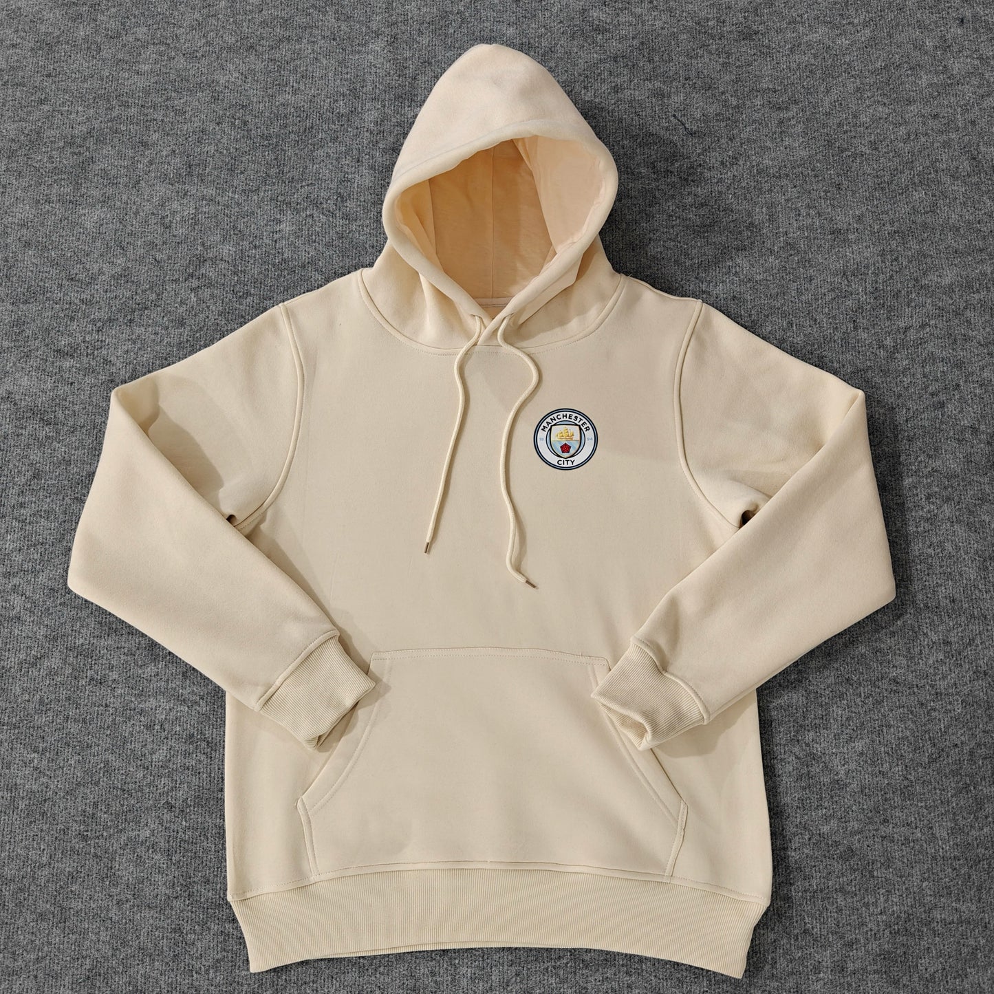 Manchester City - Hoodie Winter Fleece- Football Kapuzenpullover Paradise Edition