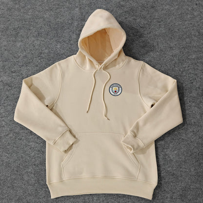 Manchester City - Hoodie Winter Fleece- Football Kapuzenpullover Paradise Edition