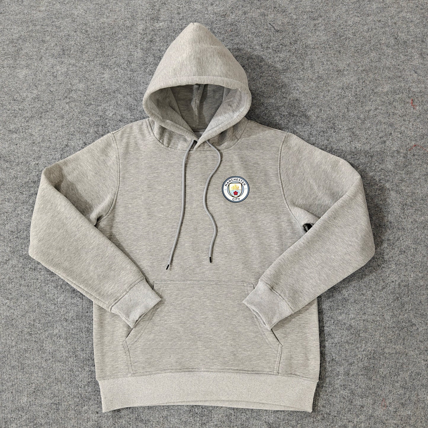 Manchester City - Hoodie Winter Fleece- Football Kapuzenpullover Paradise Edition