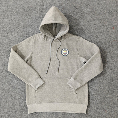 Manchester City - Hoodie Winter Fleece- Football Kapuzenpullover Paradise Edition