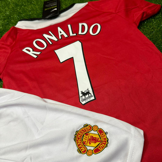 Cristiano Ronaldo Manchester United 2004/06 Home Kids Kit Jersey for Children – | KinderTrikot | Maillot Enfant