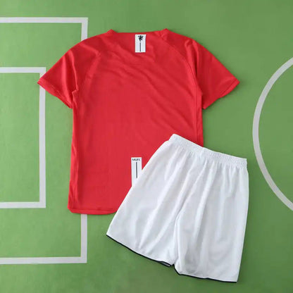 Manchester United 2007/08 Retro Kids Football Jersey Kit