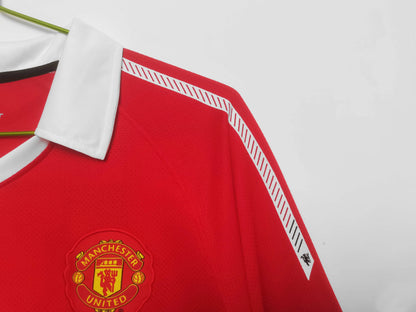 Manchester United 2010 - 2011 Long Sleeves Retro Football Jersey Kit