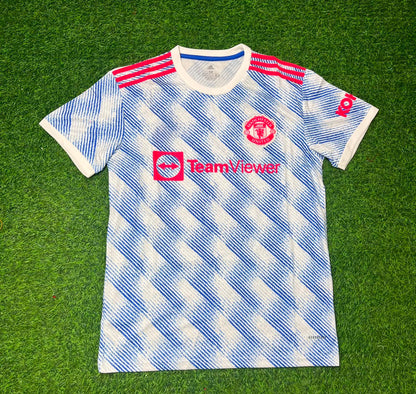 Manchester United 2021-2022 Final Season Away Retro Football Jersey Kit