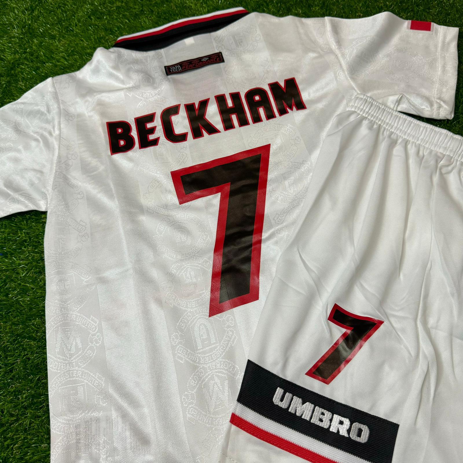 David Beckham Manchester United Kit Jersey for Children – | KinderTrikot | Maillot Enfant

