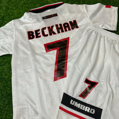 David Beckham Manchester United Kit Jersey for Children – | KinderTrikot | Maillot Enfant

