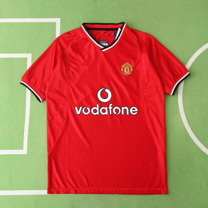 Manchester United F.C 00/02 Season Retro Football Jersey Kit