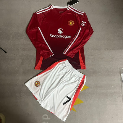 David Beckham Manchester United Kids Football Jersey Kit