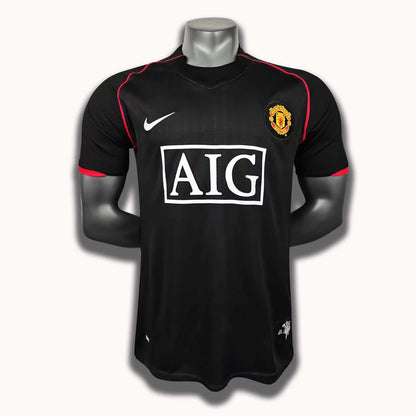 Manchester United AIG Short Sleeve Retro Football Jersey Kit