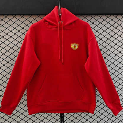 Manchester United - Hoodie Winter Fleece- Football Kapuzenpullover Special Edition
