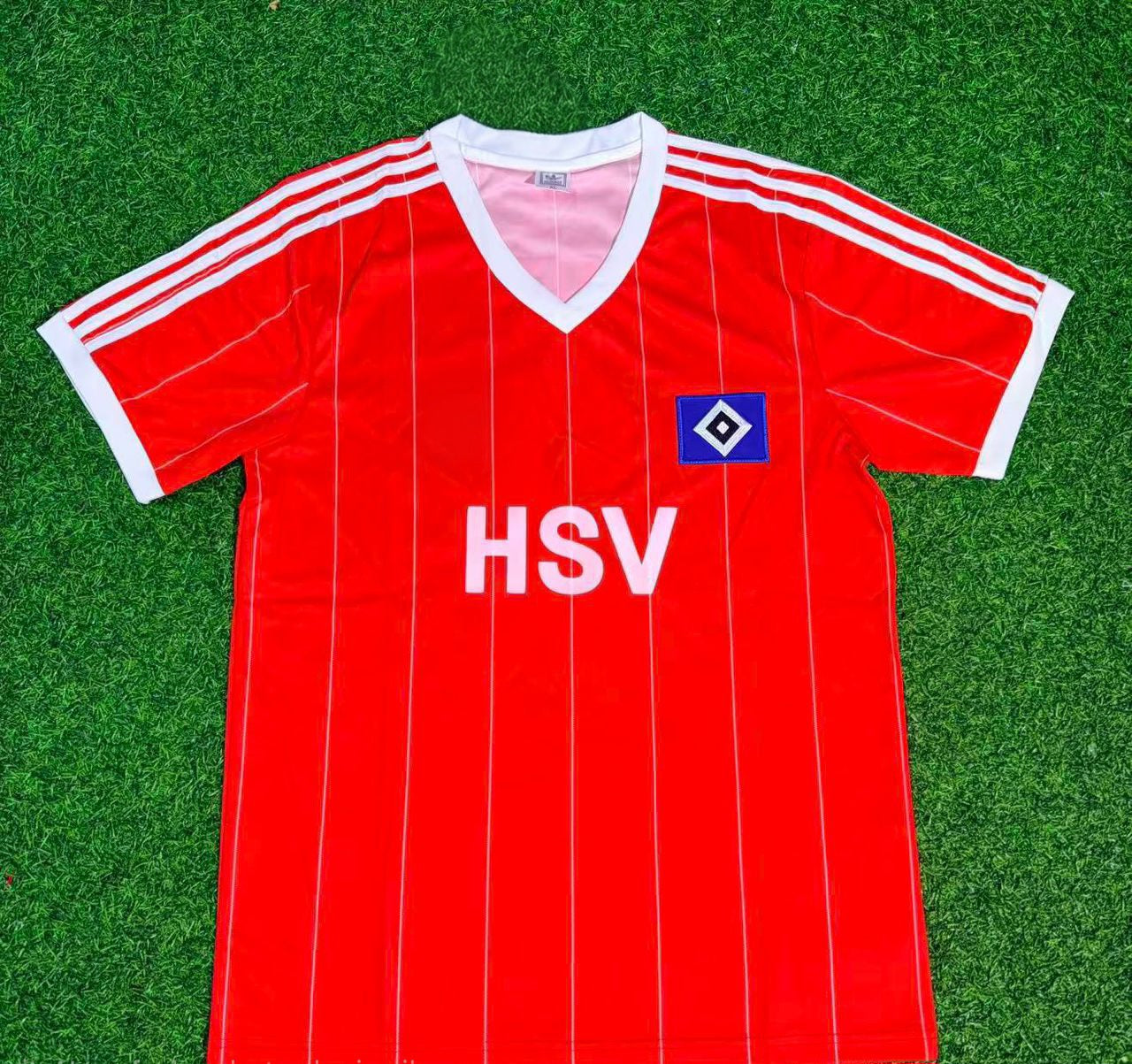 Hamburger SV 1982-1983 Red Retro Fußballtrikot Jersey